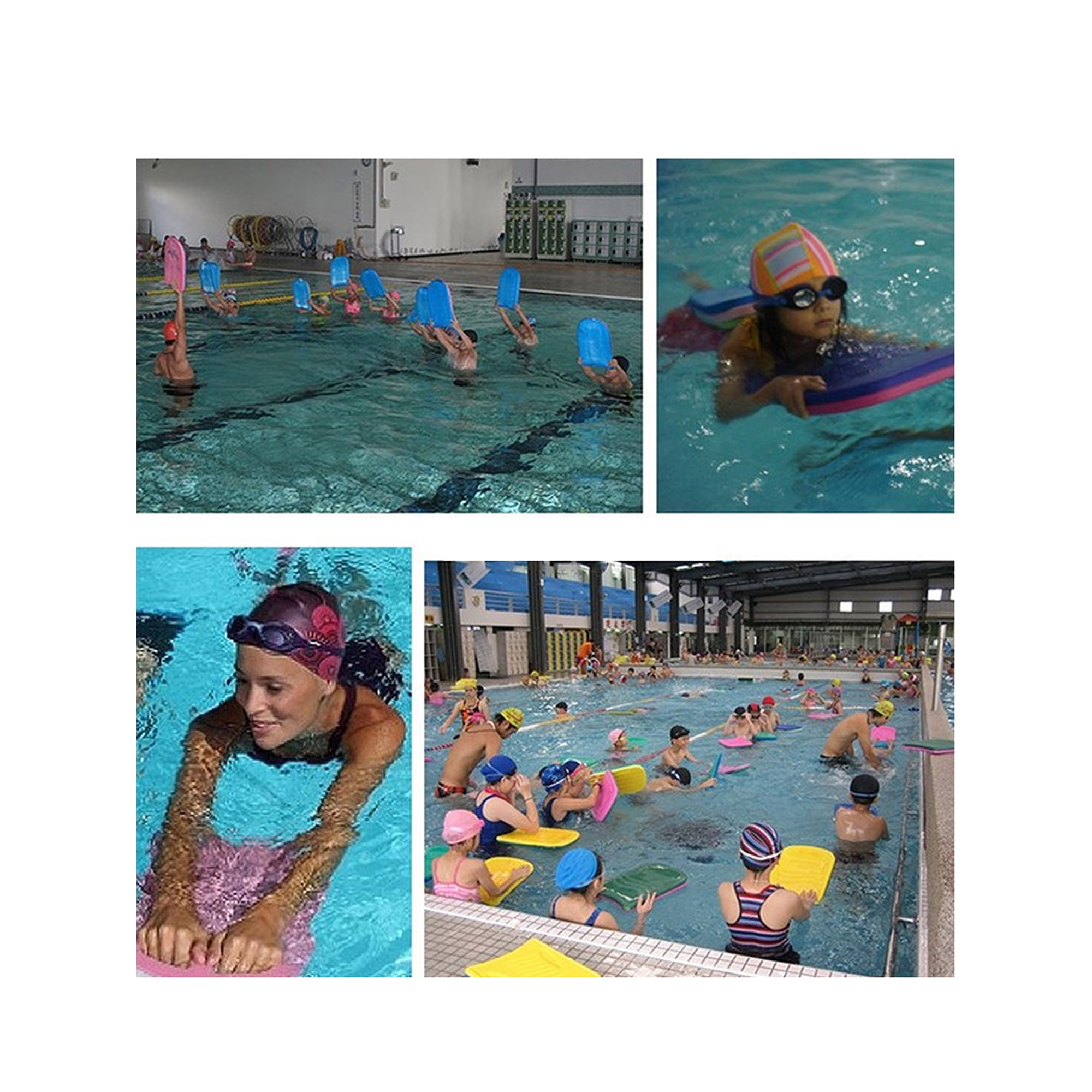Swimming Kickboard Swimming Training Aid Pool Exercise Equipment for Kids and Adults
